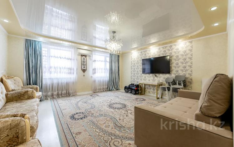 3-комнатная квартира · 91.6 м² · 7/16 этаж, Жубанова 10 за 37 млн ₸ в Астане, р-н Байконур — фото 2