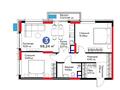3-бөлмелі пәтер · 68.24 м² · 3/16 қабат, ул. Букетова, в сторону мкрн. Кунгей и объездной трассы, бағасы: ~ 32.2 млн ₸ в Караганде — фото 3