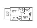 4-комнатная квартира · 69 м² · 1/5 этаж, Темирбаева 10 за 25.5 млн ₸ в Костанае — фото 11