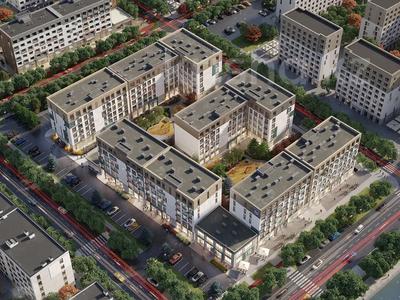 3-комнатная квартира · 66.61 м², мкр Гажайып, ​Гажайып микрорайон 11/19 за ~ 50.6 млн 〒 в Алматы, Алатауский р-н