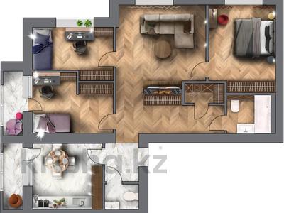 4-комнатная квартира · 105.25 м² · 4/7 этаж, Набережная 23 — Шухова за 42.1 млн 〒 в Петропавловске