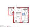 2-бөлмелі пәтер · 47.75 м² · 7/9 қабат, Е 509 9, бағасы: 33 млн ₸ в Астане, Есильский р-н — фото 11