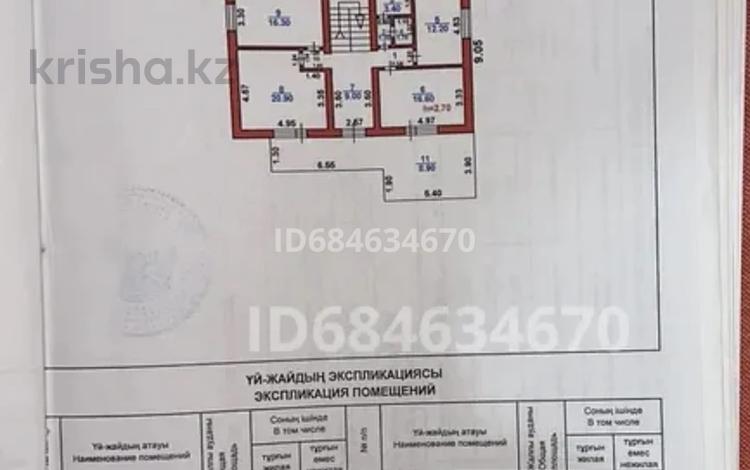 Отдельный дом · 8 комнат · 284 м² · 8.5 сот., Массив Бурыл, ул.Абдилдаева 1 за 61 млн ₸ в Таразе — фото 70