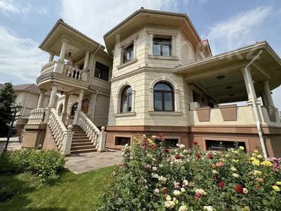 Отдельный дом · 4 комнаты · 580 м² · 12 сот., мкр Ерменсай — Жангир Хана за 3.5 млн ₸ в Алматы, Бостандыкский р-н