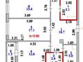 2-комнатная квартира · 76 м² · 4/12 этаж, Бухар жырау 32/1 — Пересечение Бухар жырау и Бокейхана за 40 млн ₸ в Астане, Есильский р-н — фото 9
