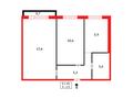 2-комнатная квартира · 45 м² · 4/5 этаж, Пришахтинск, 23й микрорайон 12 за 14.3 млн ₸ в Караганде, Алихана Бокейханова р-н — фото 12