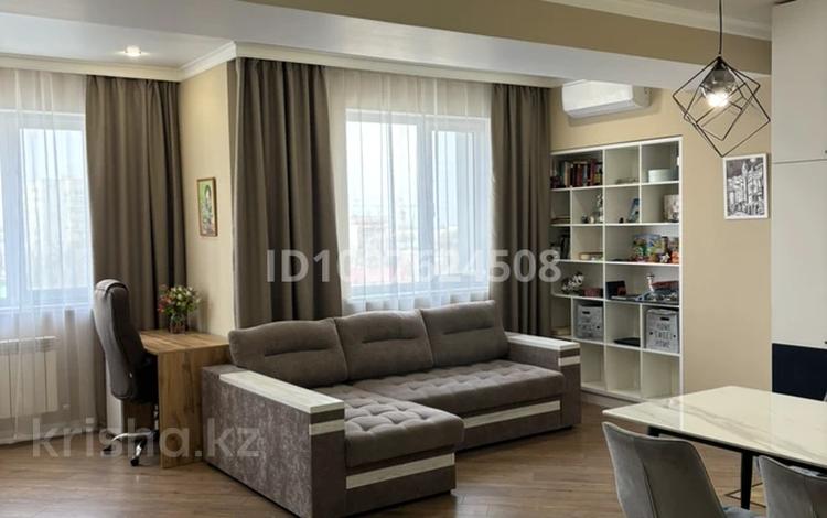 2-бөлмелі пәтер · 74.1 м² · 6/12 қабат, Бегалина 7 — Толе би, бағасы: 69 млн ₸ в Алматы, Медеуский р-н — фото 2