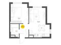 1-комнатная квартира · 44 м², мкр Шымсити, ул. 189 квартал, д. 241 за ~ 22.2 млн ₸ в Шымкенте, Абайский р-н — фото 3