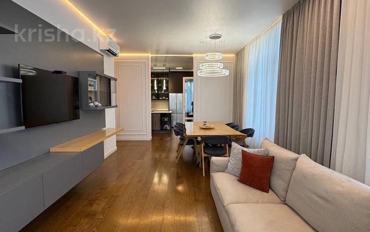 3-комнатная квартира · 110 м² · 11/14 этаж, Кайым Мухамедханов 1, 1/1, 1/2 за 165 млн ₸ в Астане, Нура р-н — фото 2