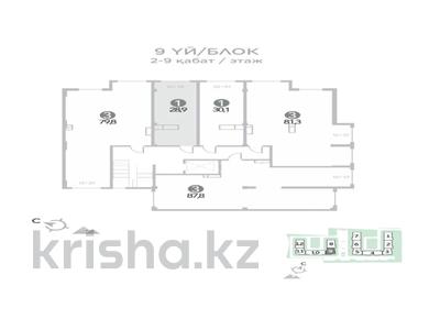 1-бөлмелі пәтер · 29 м² · 5/9 қабат, Шұғыла ш/а. 9, бағасы: ~ 18 млн ₸ в Алматы, Наурызбайский р-н