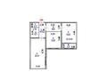 3-комнатная квартира · 66 м² · 6/16 этаж, Толе би 24 — Рядом Барыс арена за ~ 49 млн ₸ в Астане, Нура р-н — фото 13