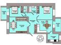 3-комнатная квартира · 100.19 м², Алихана Бокейхана 84 за ~ 50.1 млн ₸ в Кокшетау — фото 3