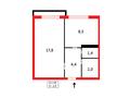 1-комнатная квартира · 35 м² · 8/9 этаж, 8-й мкр. за 7.5 млн ₸ в Темиртау — фото 11
