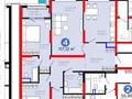 4-комнатная квартира · 118 м² · 2/9 этаж, мкр Акжайык, Толеметова за 63 млн ₸ в Шымкенте, Абайский р-н — фото 11