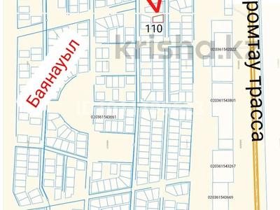 Жер телімі · 10.46 сотық, Баянауыл 110 — Баянауыл 110, бағасы: 5 млн ₸ в Актобе, жилой массив Заречный-3
