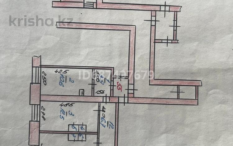 2-бөлмелі пәтер, 51.5 м², 6/9 қабат, Абая 28/3, бағасы: 16.5 млн 〒 в Костанае — фото 2