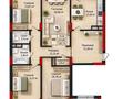 4-комнатная квартира · 121 м² · 9/17 этаж, Е 908 22 за ~ 51.1 млн ₸ в Астане, Нура р-н