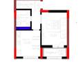 1-бөлмелі пәтер · 41.75 м² · 8/14 қабат, Улы дала, бағасы: 20 млн ₸ в Астане, Нура р-н — фото 2