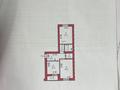 2-бөлмелі пәтер · 68.2 м² · 8/10 қабат, Микрорайон Береке 79 — Da Vinci Comfort / Plaza, бағасы: 35.2 млн ₸ в Костанае — фото 13