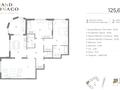 3-комнатная квартира · 126.8 м² · 2/12 этаж, А 32 2Б за ~ 120 млн ₸ в Астане, Сарайшык р-н — фото 2