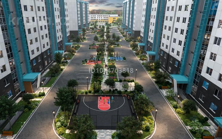 1-комнатная квартира · 43.3 м² · 6/9 этаж, мкр Кайрат, ​24-я улица 1/1а за 19.5 млн ₸ в Алматы, Турксибский р-н — фото 2