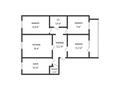 4-комнатная квартира · 80.1 м² · 5/5 этаж, баймагамбетова за 31 млн ₸ в Костанае — фото 9
