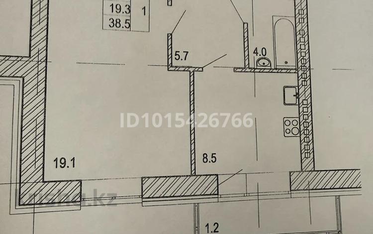 1-бөлмелі пәтер · 38.5 м² · 7/9 қабат, Шоссе Коргалжын 31 — мухамедханова, бағасы: 16.5 млн ₸ в Астане, Нура р-н — фото 2