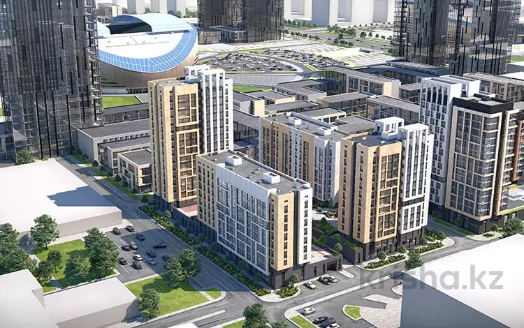 1-комнатная квартира, 38.42 м², Орынбор — Кабанбай батыра за ~ 13.8 млн 〒 в Астане, Есильский р-н — фото 2