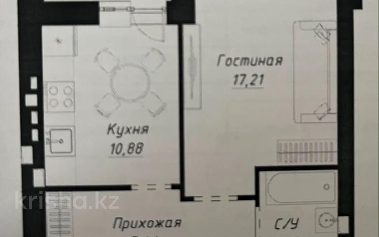 1-комнатная квартира · 41 м² · 6/9 этаж, Шамши Калдаякова 42 — Улы дала за 25.5 млн ₸ в Астане, Сарайшык р-н — фото 2