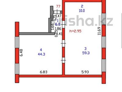 4-комнатная квартира · 119.6 м² · 4/9 этаж, Парковая 74 за ~ 50.2 млн ₸ в Петропавловске