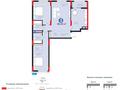 3-бөлмелі пәтер · 100 м² · 6/12 қабат, Е-899 7 — ГОРЯЧКА, бағасы: 72.8 млн ₸ в Астане, Нура р-н