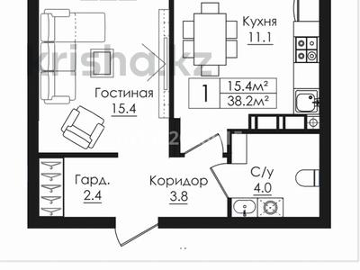 Продажа квартир в Астане: 1-комнатная квартира · 38.2 м² · 5/16 этаж, Тауелсиздик 40 — Б. Момышулы за 19.2 млн 〒 1-комнатная квартира · 38.2 м² · 5/16 этаж, Тауелсиздик 40 — Б. Момышулы за 19.2 млн 〒 в Астане, Алматы р-н