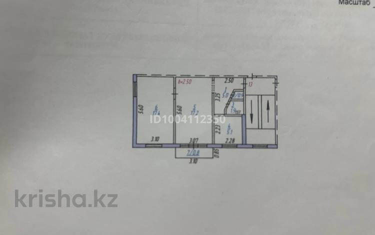 2-бөлмелі пәтер · 48.3 м² · 5/5 қабат, 7 микрорайон 20, бағасы: 8.5 млн ₸ в Темиртау — фото 2