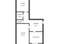 2-комнатная квартира, 53.2 м², 1/5 этаж, Гришина за 15.4 млн 〒 в Актобе — фото 18