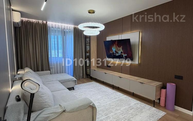 3-бөлмелі пәтер · 90 м² · 5/8 қабат, мкр Кокмайса (Дорожник), Бокейханова 510Б , блок С2 495, бағасы: 72 млн ₸ в Алматы, Жетысуский р-н — фото 2