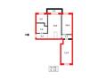 3-комнатная квартира · 55 м² · 3/5 этаж, мкр Новый Город, пр. Н.Назарбаева за 23 млн ₸ в Караганде, Казыбек би р-н — фото 11