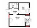 1-комнатная квартира · 45.69 м², Е 496 7 за ~ 29.7 млн ₸ в Астане, Есильский р-н — фото 3
