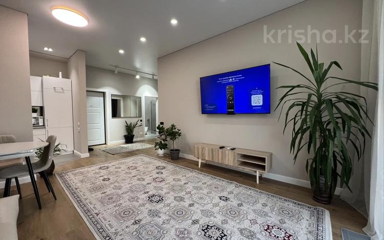 2-бөлмелі пәтер · 60 м² · 3/4 қабат, Сыргабекова 55 — Пр.Аль-фараби, бағасы: 600 000 ₸ в Алматы, Бостандыкский р-н — фото 2