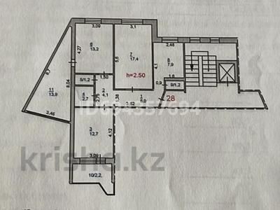 3-комнатная квартира, 82.5 м², 7/10 этаж, Чокина 42 за 27.9 млн 〒 в Павлодаре
