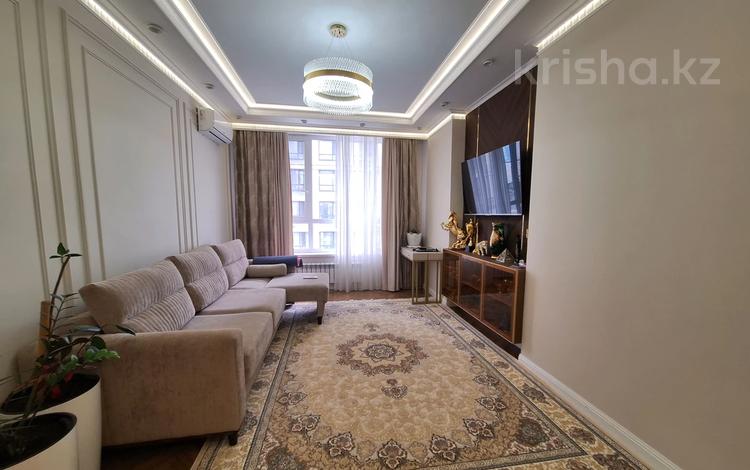 3-комнатная квартира · 85 м² · 4/22 этаж, Е-36 2, 4, 5, 9, 11 за 73 млн ₸ в Астане, Нура р-н — фото 2
