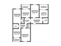 5-бөлмелі пәтер · 127.1 м² · 4/4 қабат, береке, бағасы: 75 млн ₸ в Костанае — фото 38
