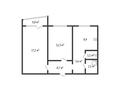 2-комнатная квартира · 50.6 м² · 9/9 этаж, Малайсары Батыра 12 — Горячая цена! за 22 млн ₸ в Павлодаре — фото 22