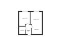2-бөлмелі пәтер · 47.3 м² · 6/9 қабат, Бокейхана 84, бағасы: 21.5 млн ₸ в Кокшетау