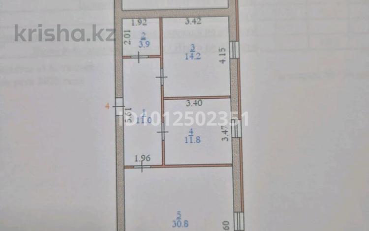 2-комнатная квартира · 73 м² · 2/2 этаж, Самал 1 Квартал 116 за 13 млн ₸ в Кандыагаш — фото 2