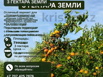 Участок · 3 га, Жаркент за 40 млн ₸