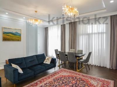 3-бөлмелі пәтер · 101.4 м² · 4/8 қабат, Шамши Калдаякова 6, бағасы: 123 млн ₸ в Астане, Сарайшык р-н