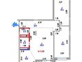 3-комнатная квартира · 103 м² · 13/16 этаж, Ракымжан Кошкарбаев 54 за 56 млн ₸ в Астане, Сарайшык р-н — фото 2