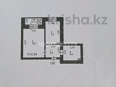 1-комнатная квартира, 38.8 м², 7/10 этаж помесячно, Ладожская 27 за 88 000 〒 в Павлодаре