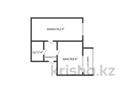 1-бөлмелі пәтер · 16.2 м² · 4/9 қабат, Шакшак Жанибек батыра 45б, бағасы: 17.9 млн ₸ в Костанае