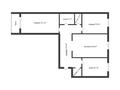 3-бөлмелі пәтер, 67.6 м², 6/9 қабат, Васильковский 35, бағасы: 21 млн 〒 в Кокшетау — фото 9